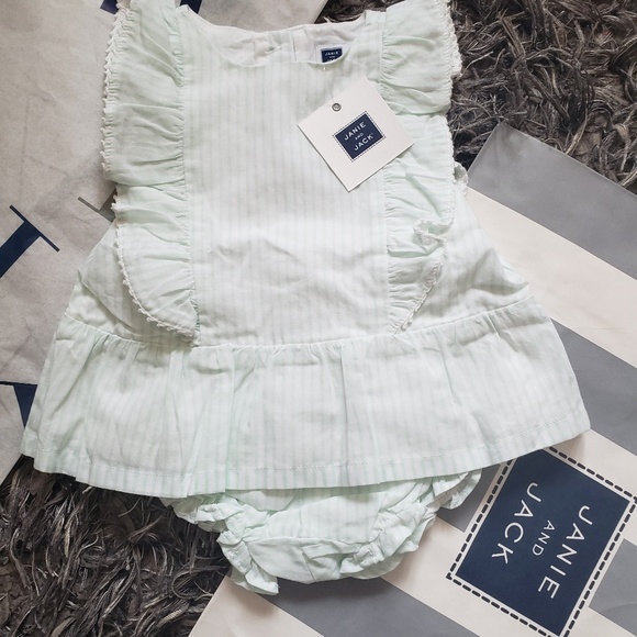 NWT Janie and Jack striped two pieces baby - Picture 6 of 6
